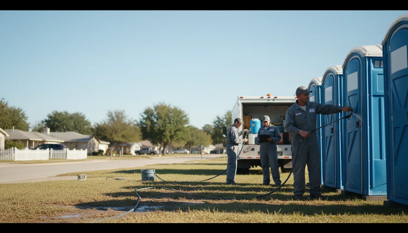 Long-Term Portable Toilet Rental in Iron Station, NC near me